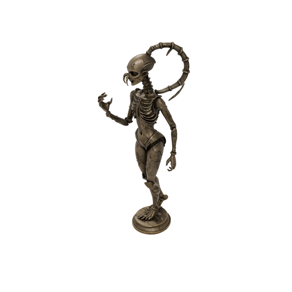 Bronze Floral Flexi Scorpion