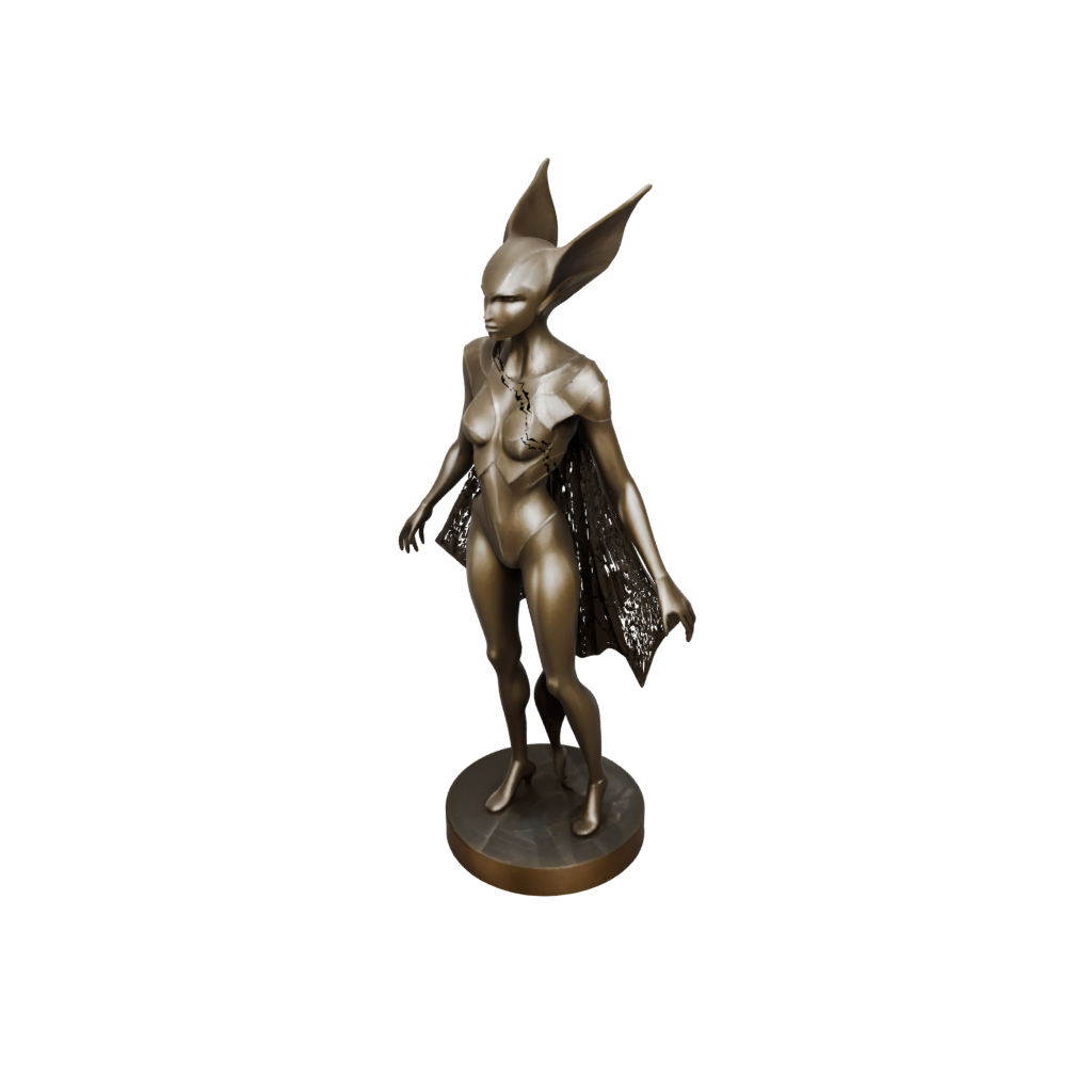 Bronze Geo Flexi Stingray