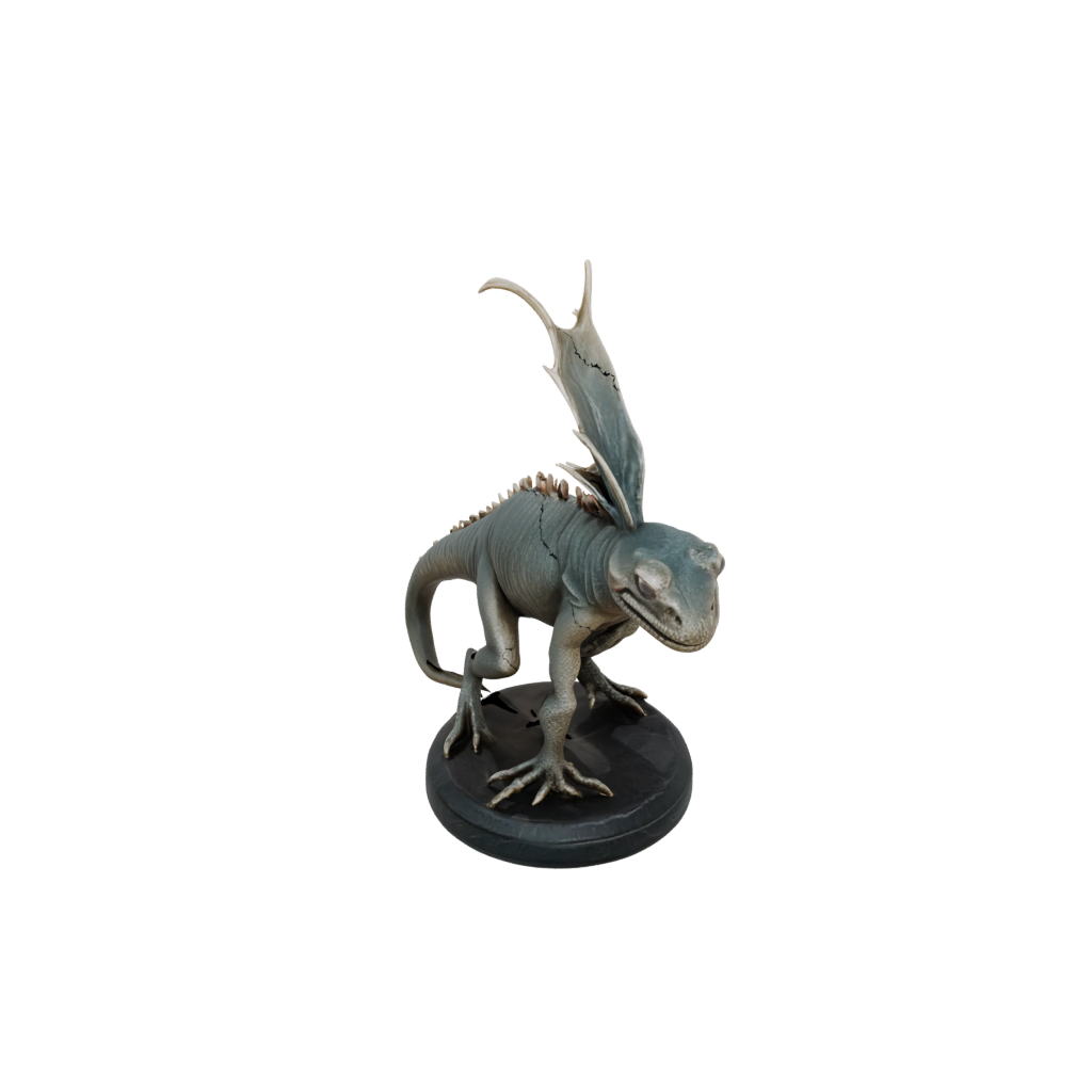 Bronze Realistic Flexi Axolotl — flexi animals 3D print model, STL