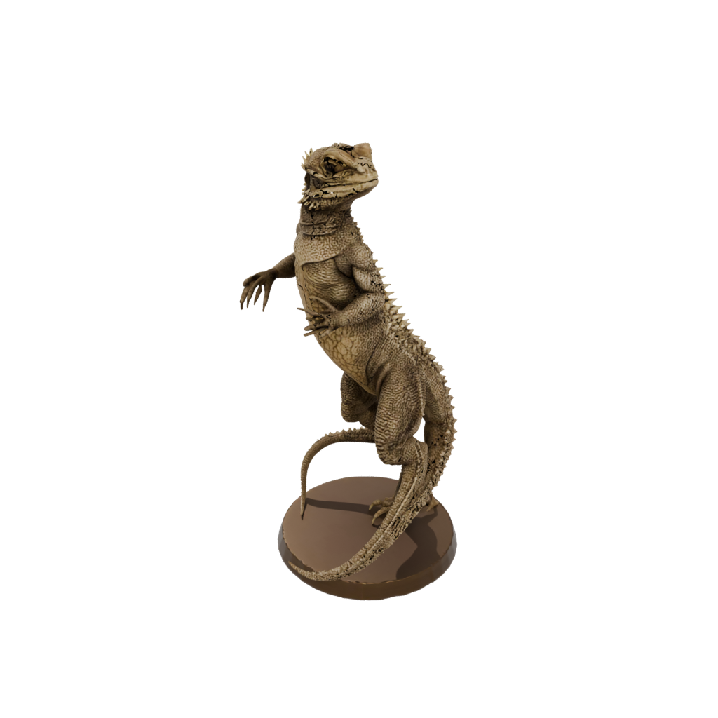 Bronze Realistic Flexi Bearded Dragon