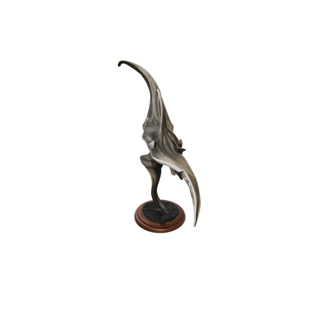 Bronze Realistic Flexi Manta Ray — flexi animals 3D print model, STL