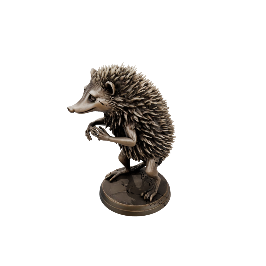 Bronze Skeleton Flexi Hedgehog