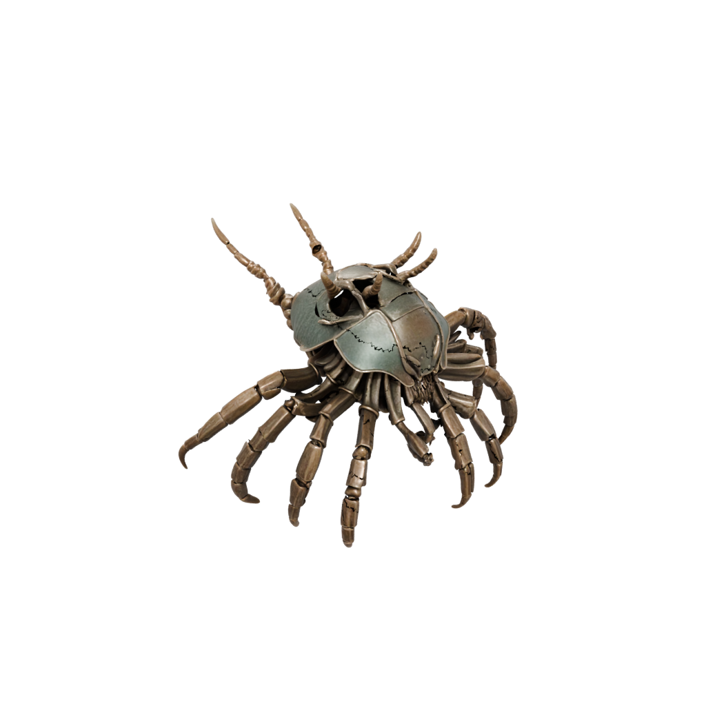 Bronze Skeleton Flexi Hermit Crab