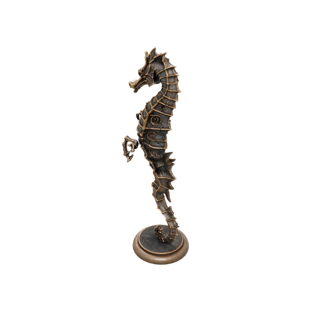 Bronze Skeleton Flexi Seahorse