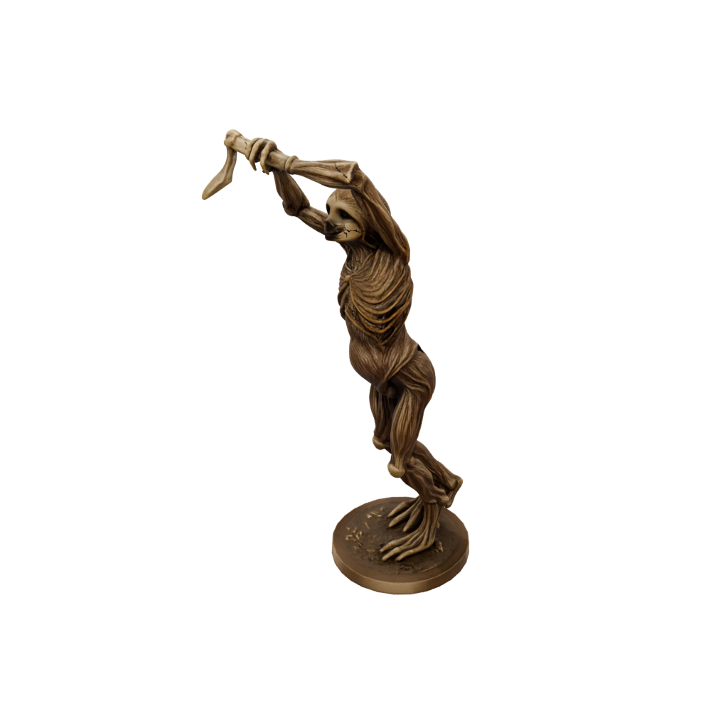 Bronze Skeleton Flexi Sloth