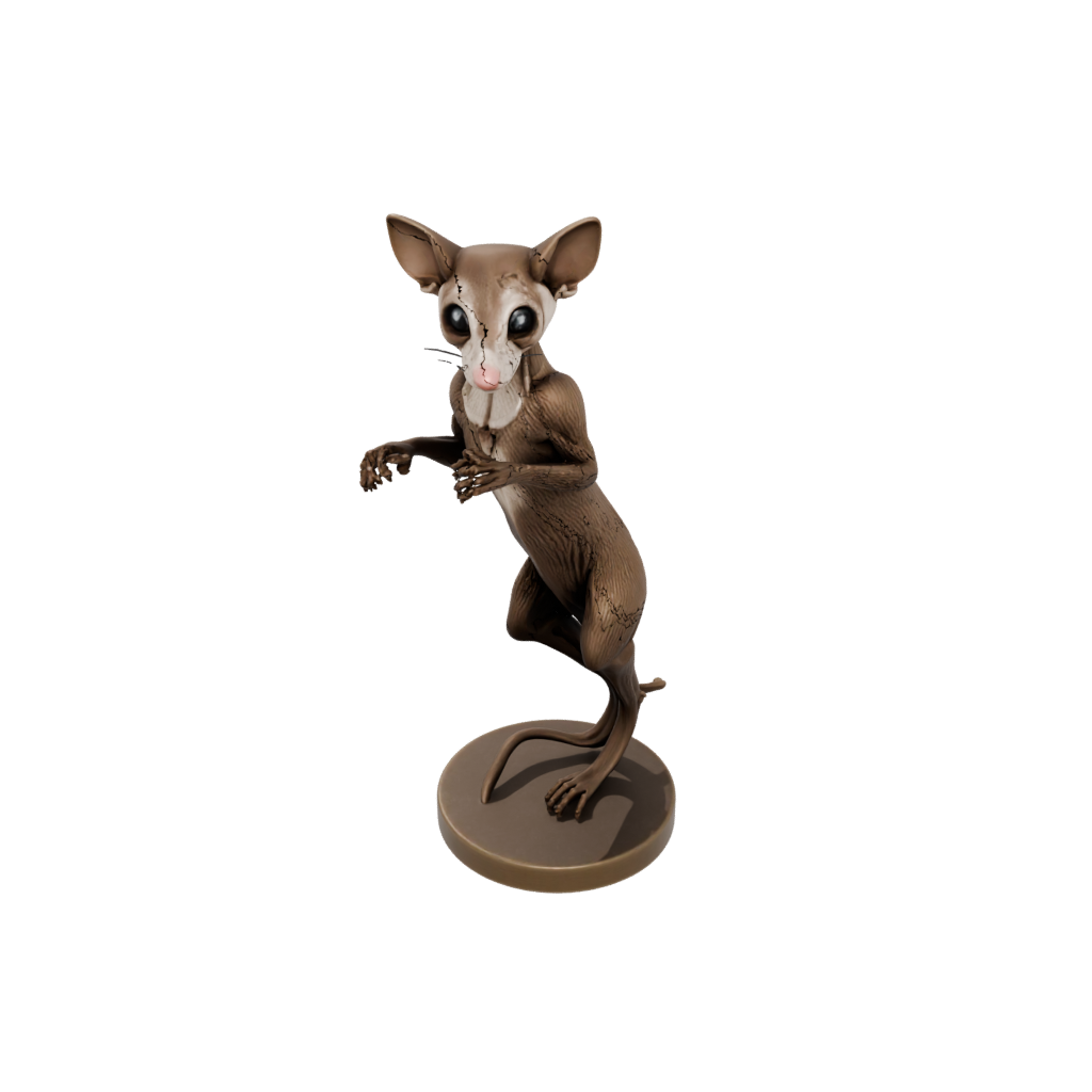 Bronze Skeleton Flexi Sugar Glider