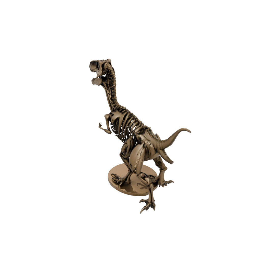 Bronze Skeleton Flexi Tyrannosaurus Rex