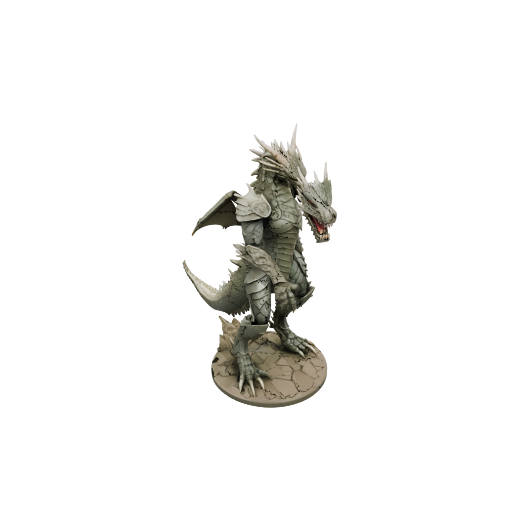 Camo Armored Flexi Dragon