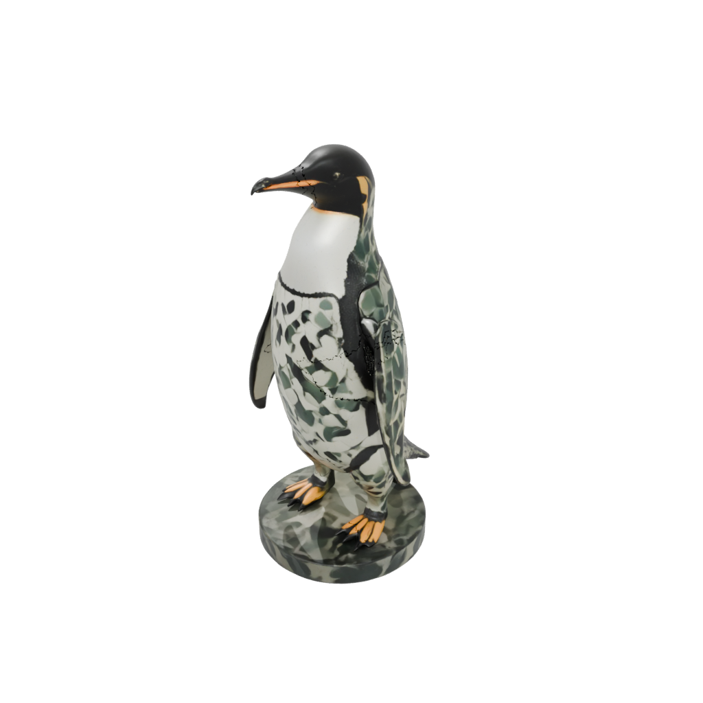 Camo Armored Flexi Emperor Penguin