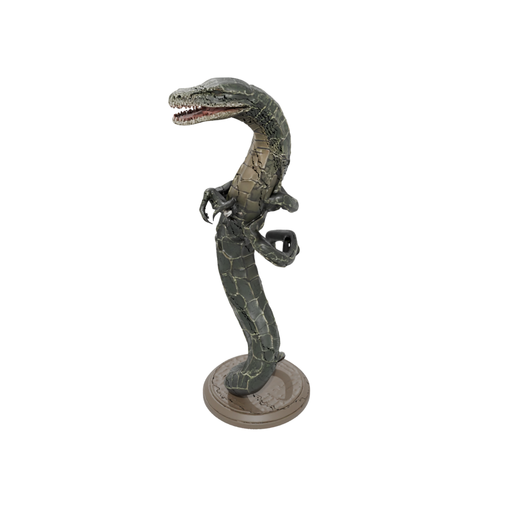 Camo Armored Flexi King Cobra — flexi animals 3D print model, STL