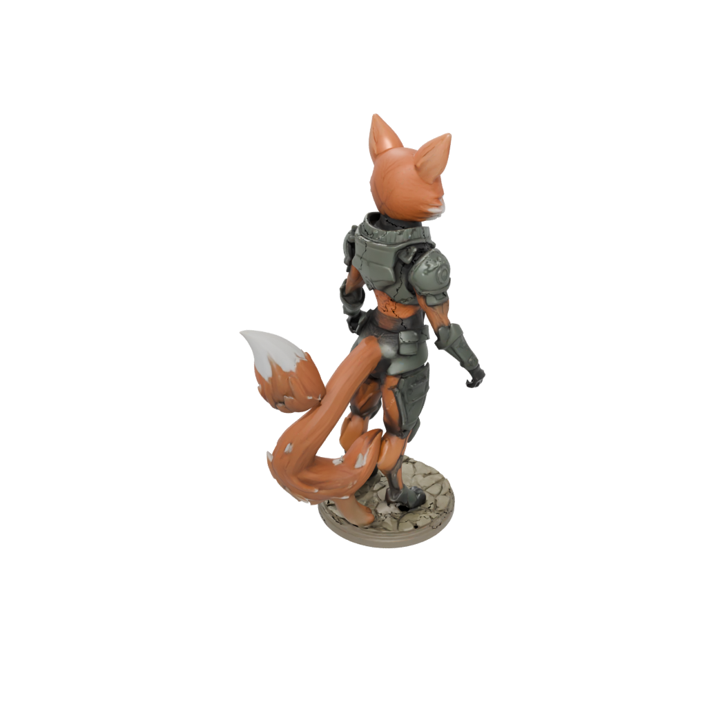Camo Armored Flexi Red Fox