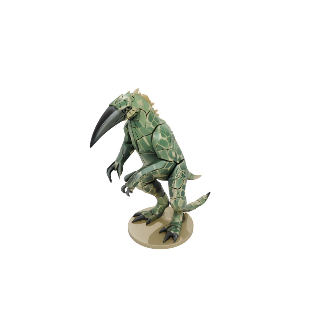 Camo Flexi Anteater — flexi animals 3D print model, STL