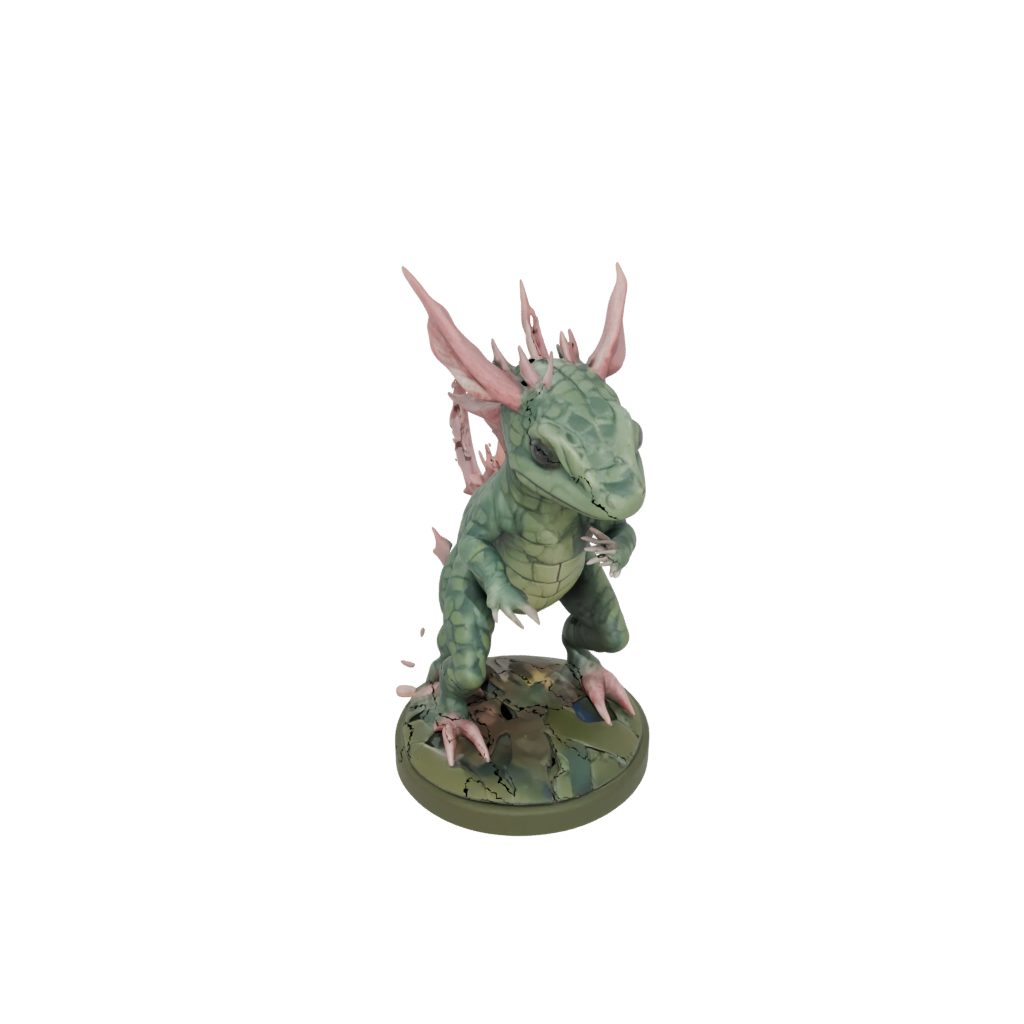 Camo Flexi Axolotl