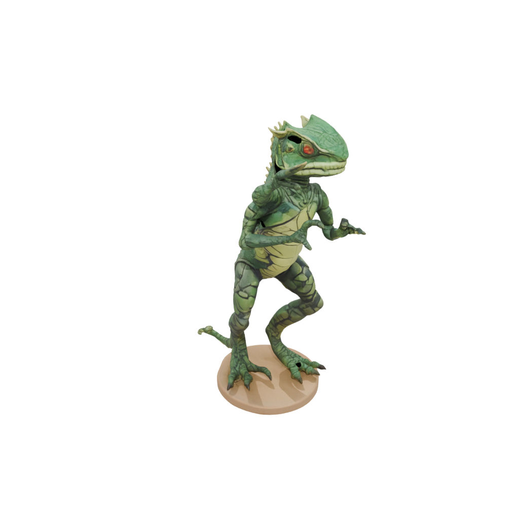 Camo Flexi Chameleon — flexi animals 3D print model, STL