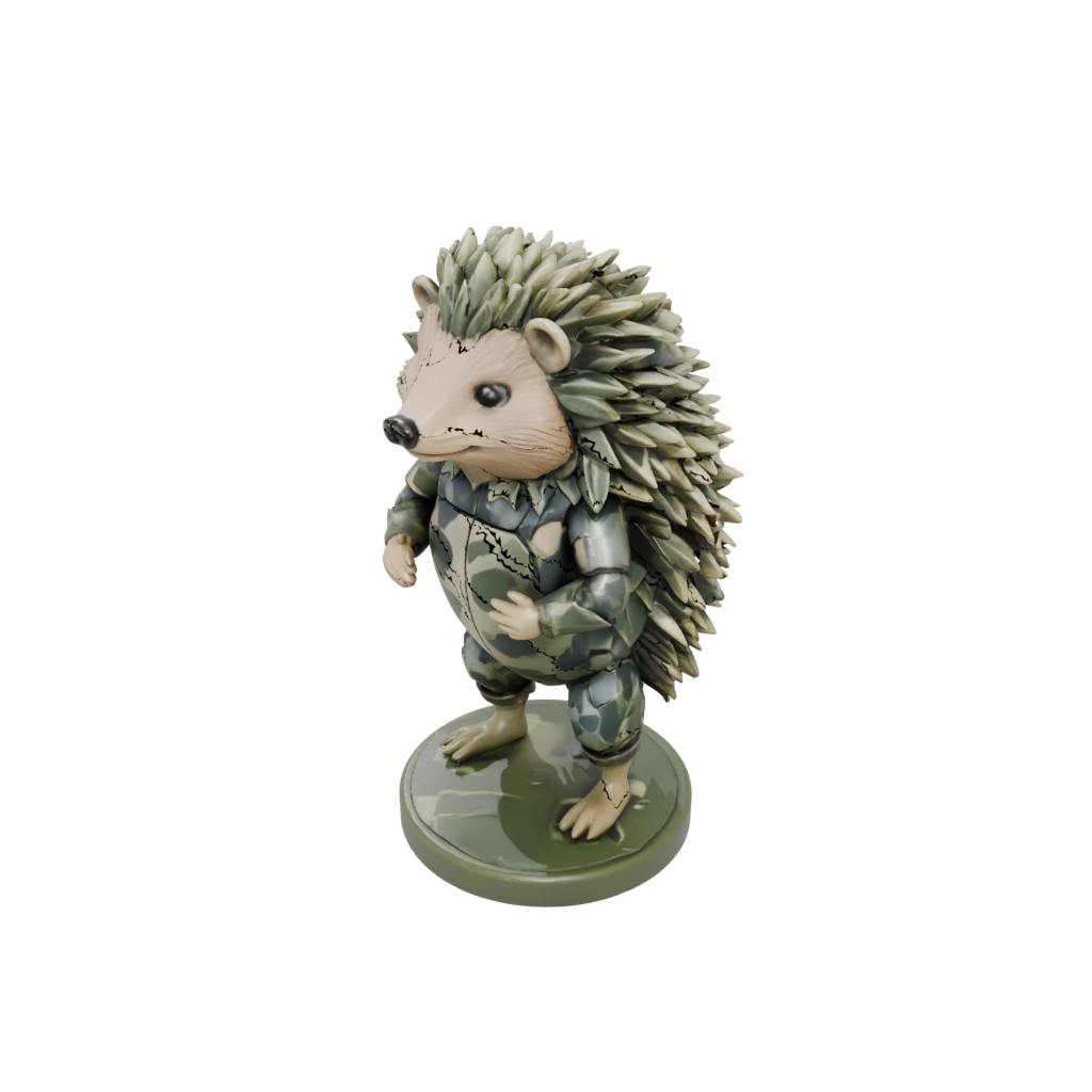 Camo Flexi Hedgehog