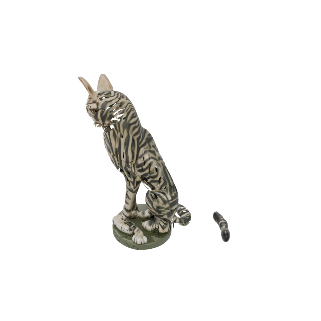 Camo Flexi Tabby Cat
