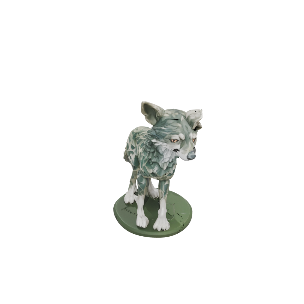Camo Flexi Wolf Pup