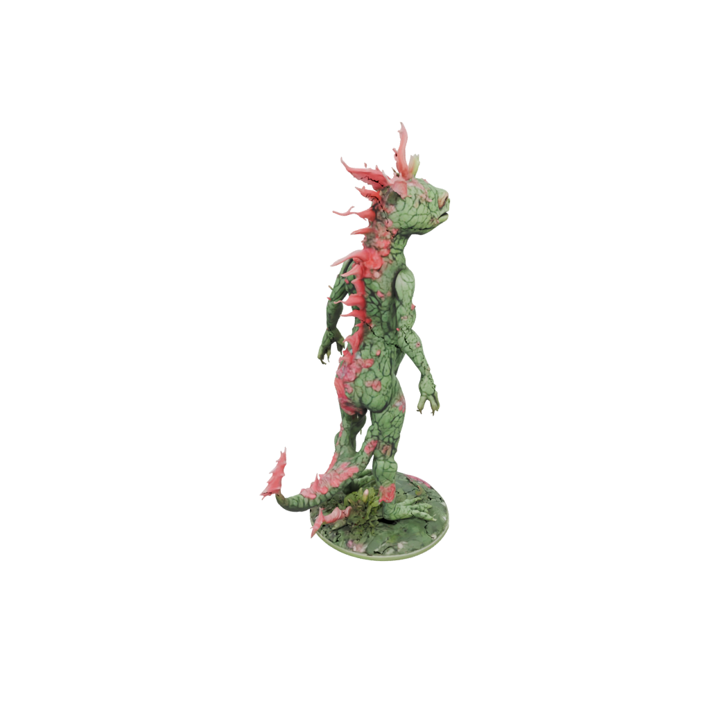 Camo Floral Flexi Axolotl