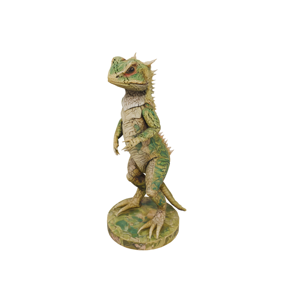 Camo Floral Flexi Bearded Dragon