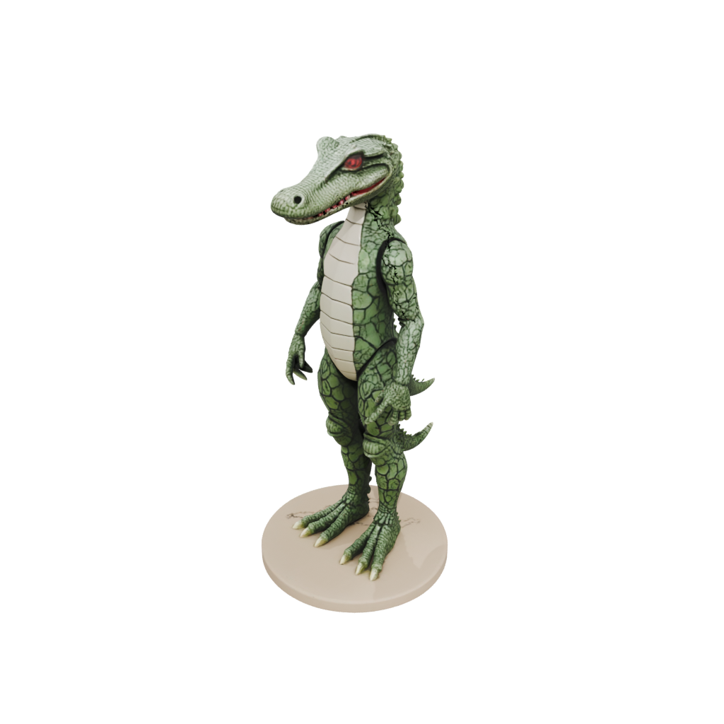 Camo Floral Flexi Crocodile