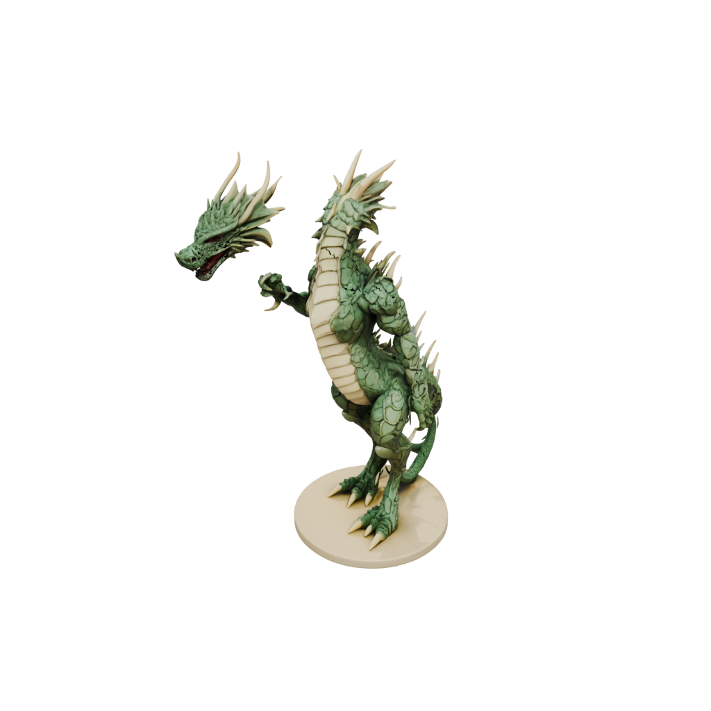 Camo Floral Flexi Dragon