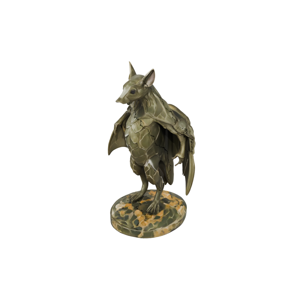 Camo Floral Flexi Fruit Bat
