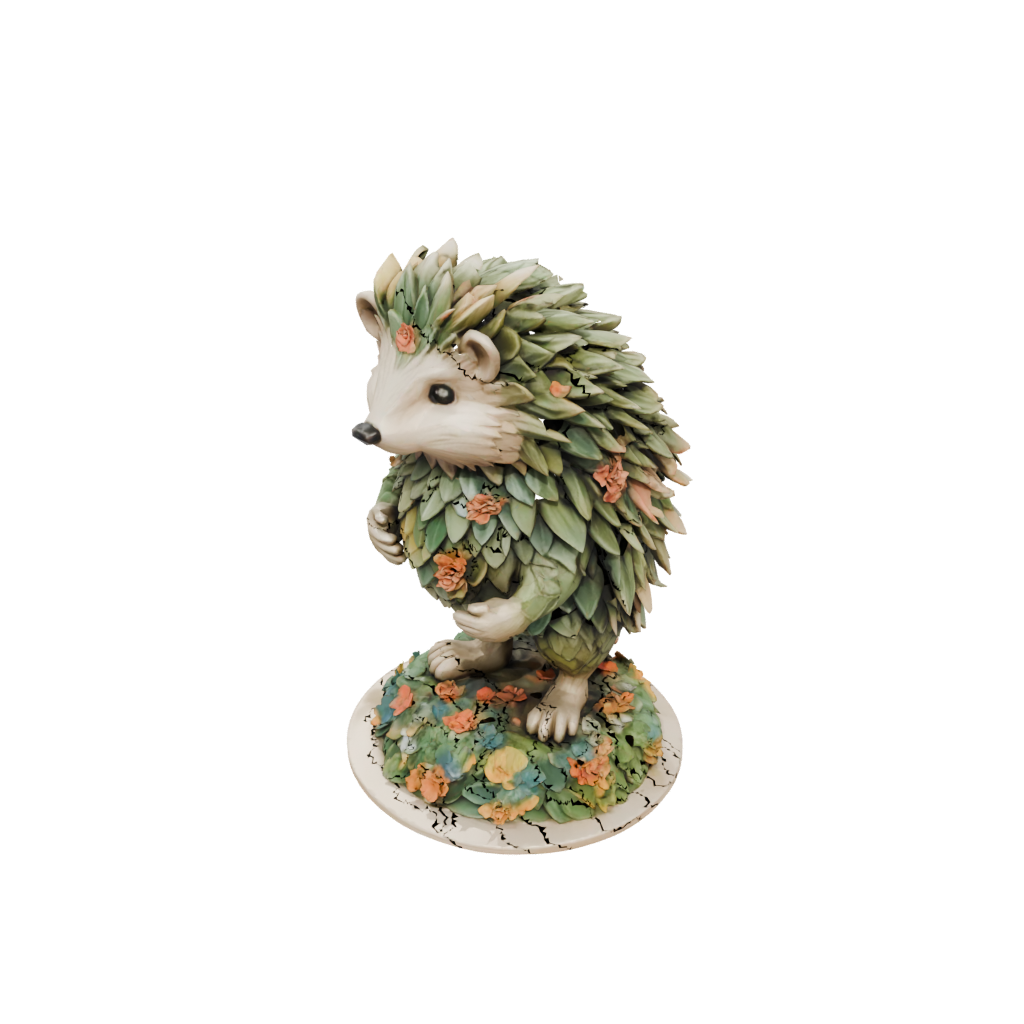 Camo Floral Flexi Hedgehog