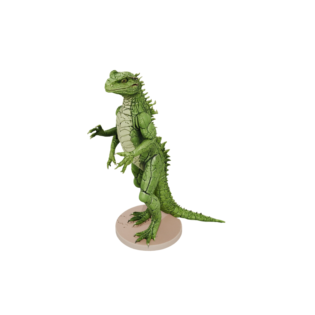 Camo Floral Flexi Iguana