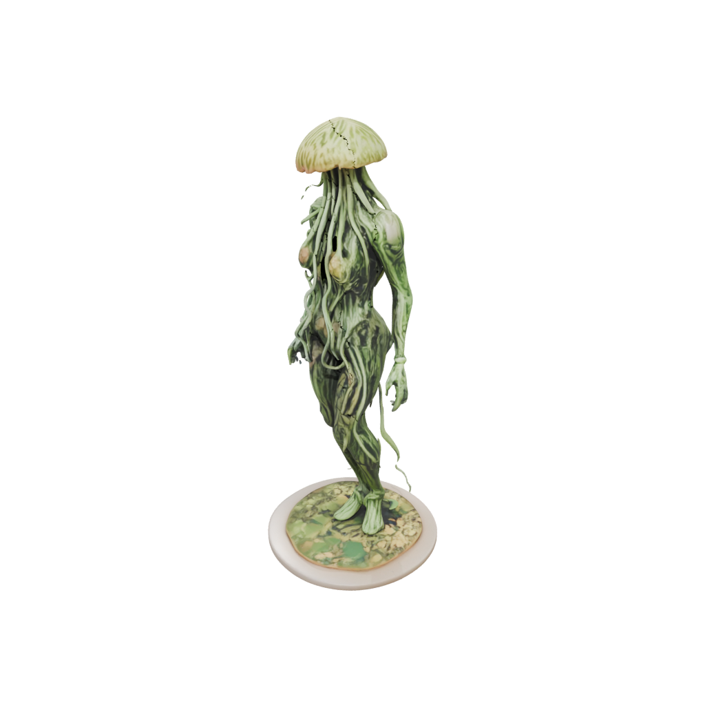 Camo Floral Flexi Jellyfish