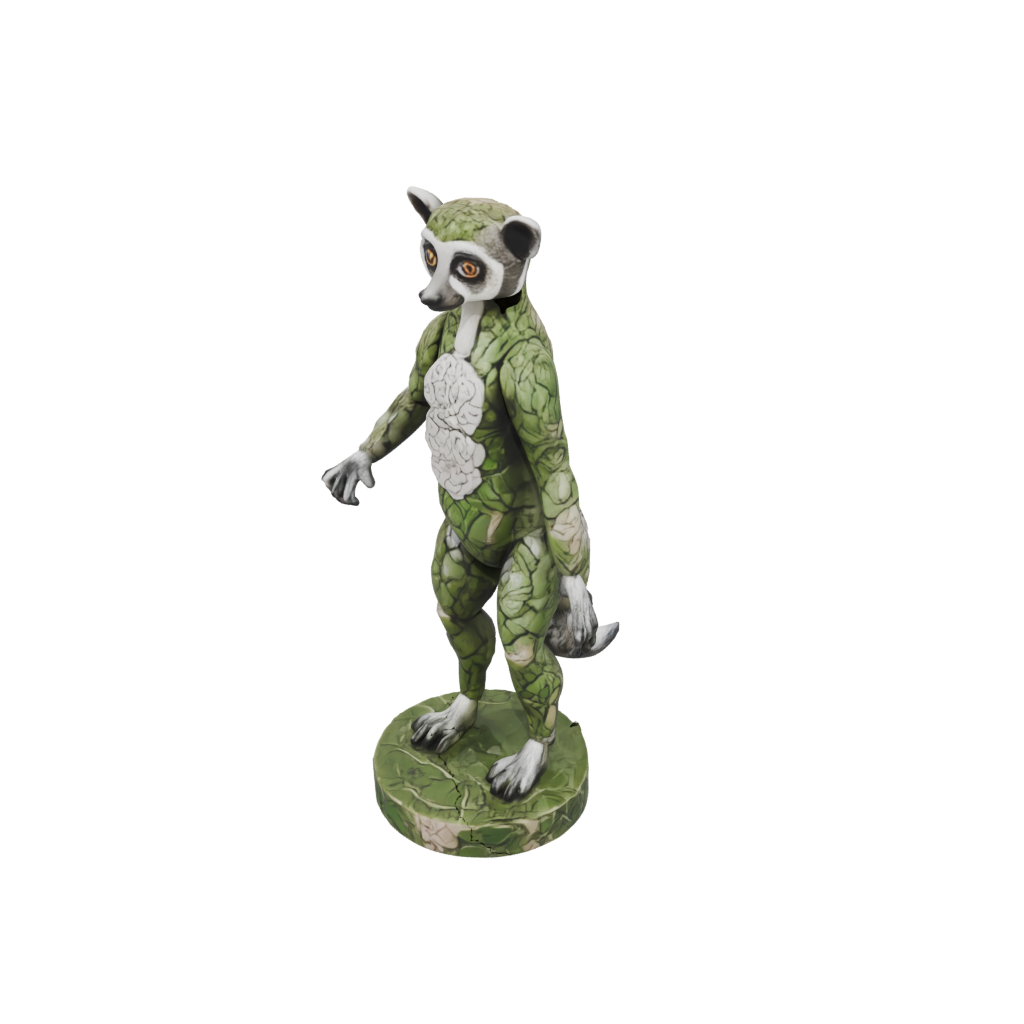 Camo Floral Flexi Lemur