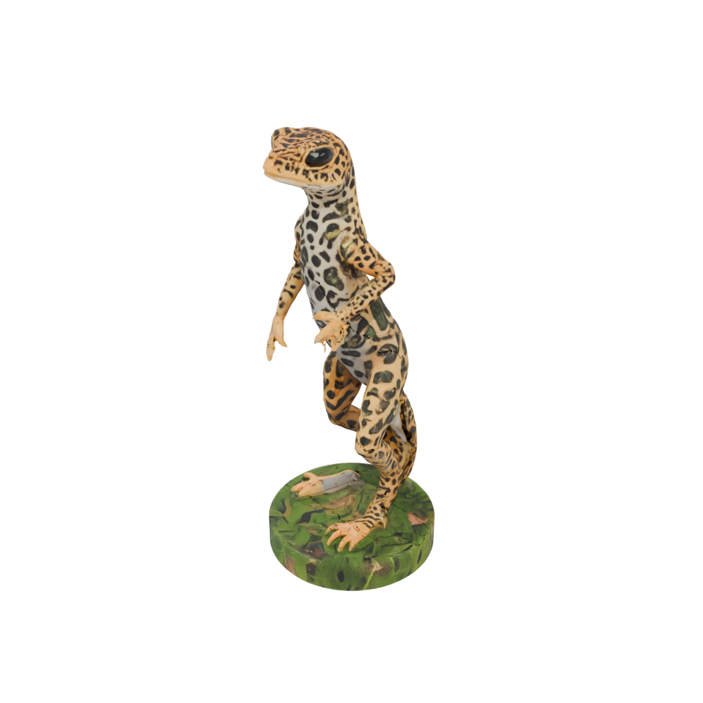 Camo Floral Flexi Leopard Gecko