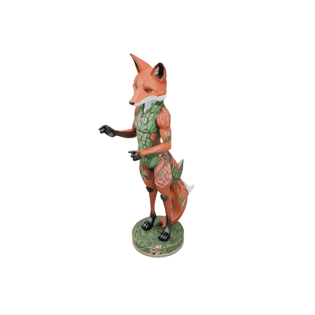 Camo Floral Flexi Red Fox