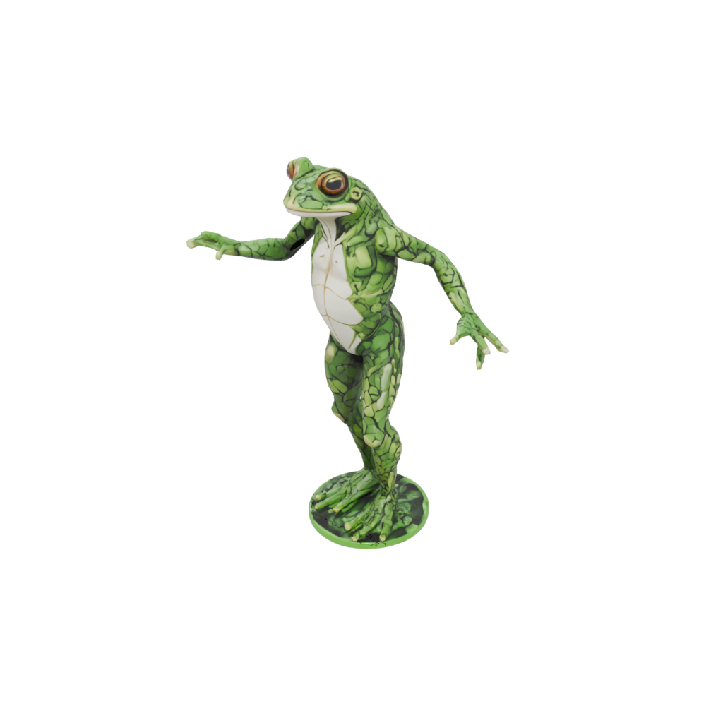 Camo Floral Flexi Tree Frog