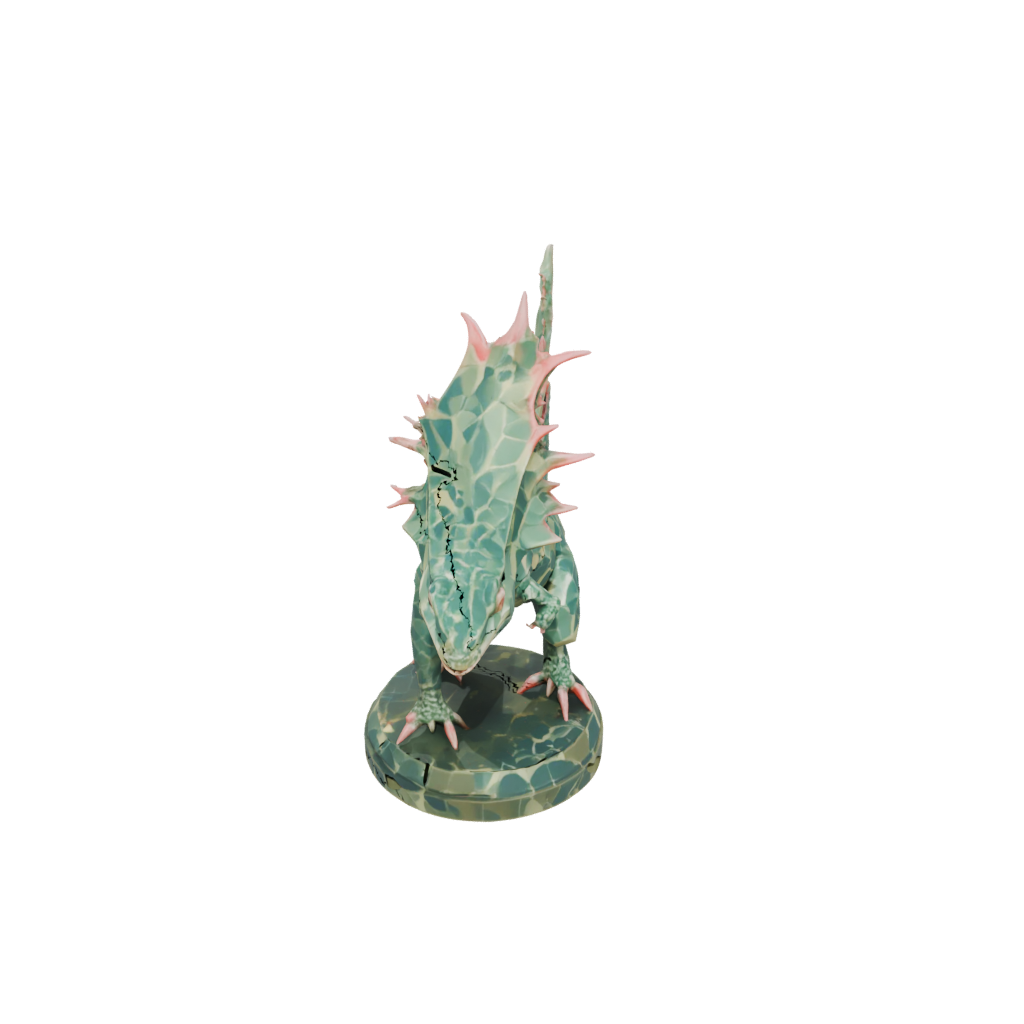Camo Geo Flexi Axolotl