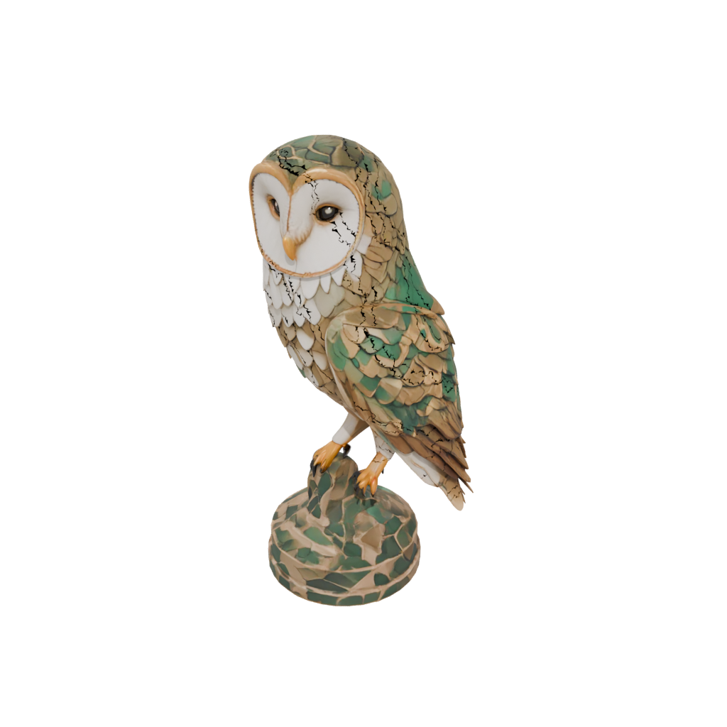 Camo Geo Flexi Barn Owl