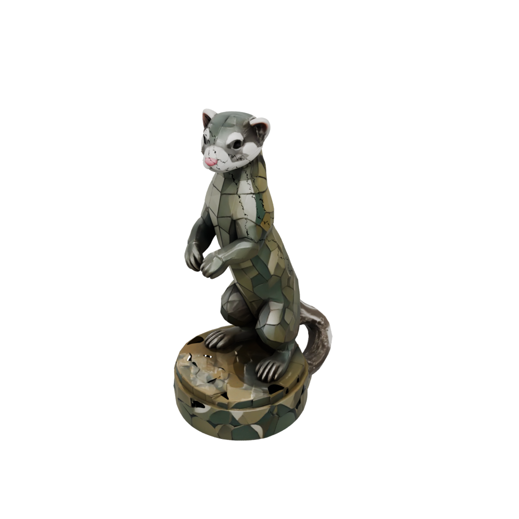Camo Geo Flexi Ferret