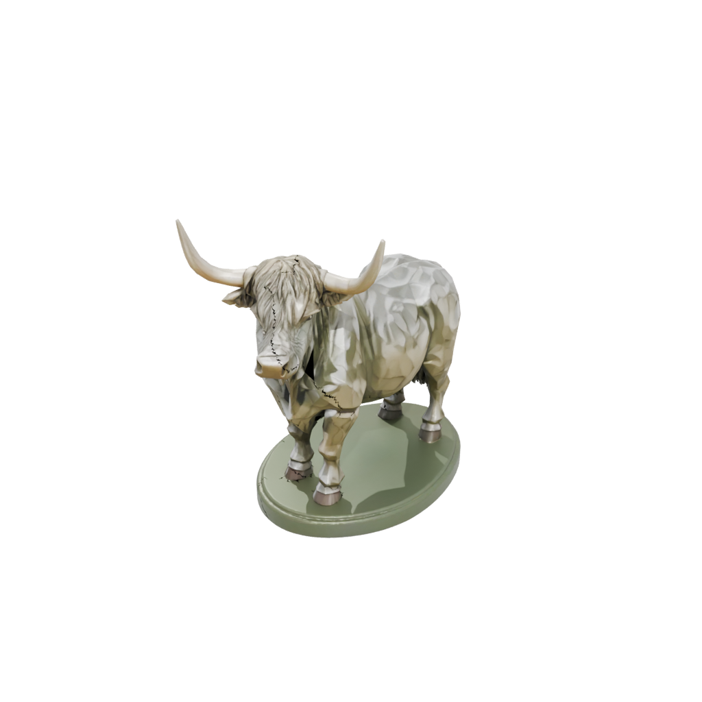 Camo Geo Flexi Highland Cow