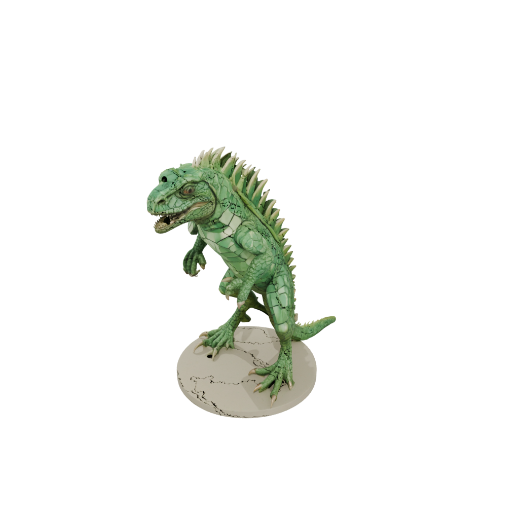 Camo Geo Flexi Iguana