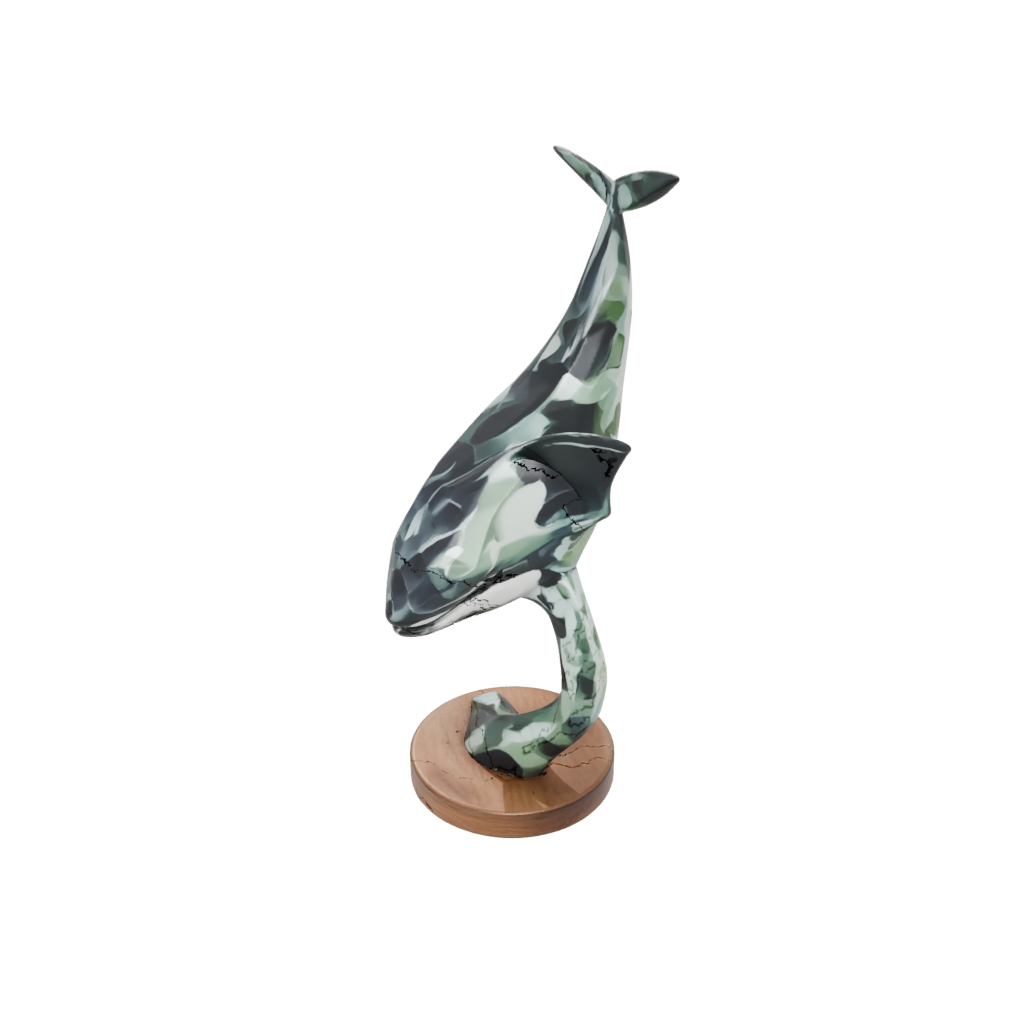 Camo Geo Flexi Orca Whale