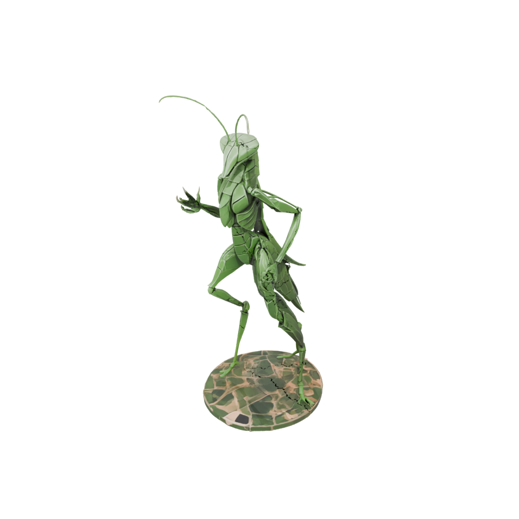 Camo Geo Flexi Praying Mantis
