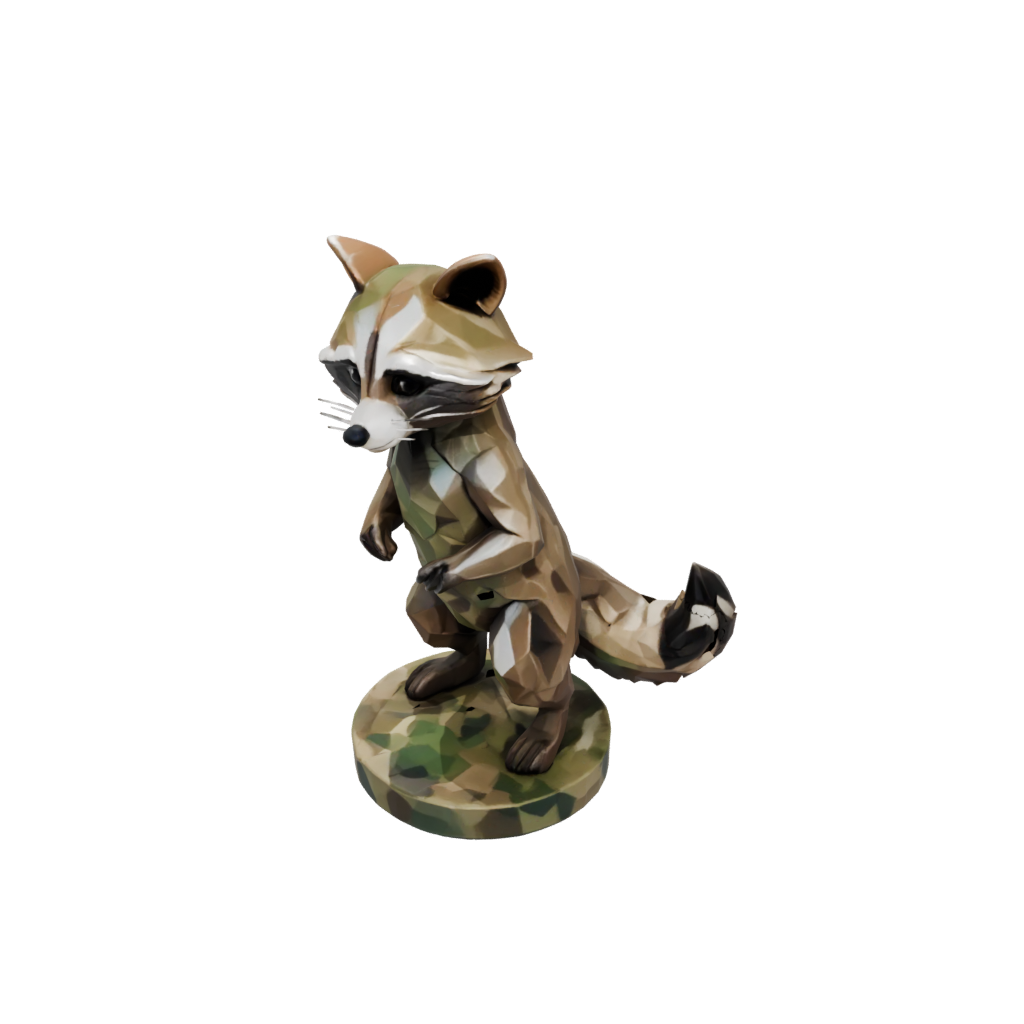 Camo Geo Flexi Raccoon