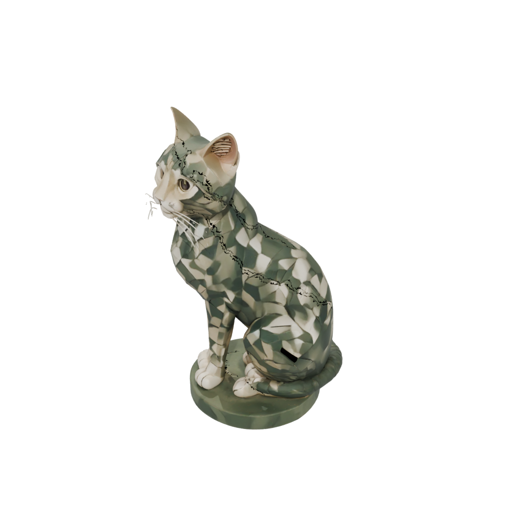 Camo Geo Flexi Tabby Cat