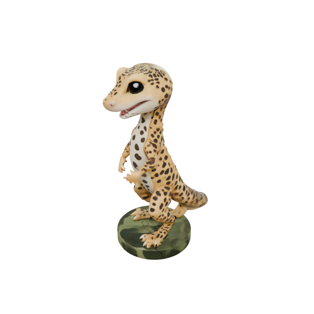 Camo Kawaii Flexi Leopard Gecko