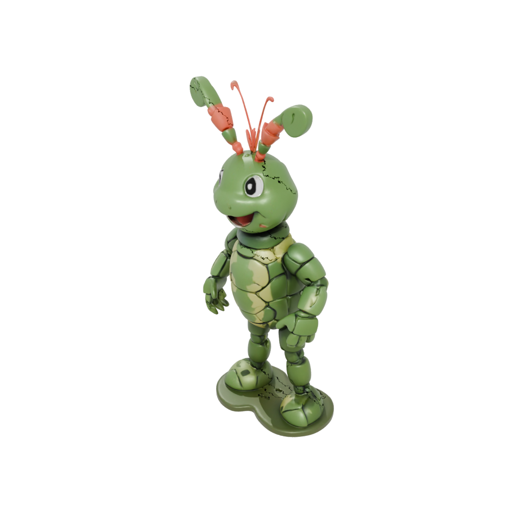 Camo Kawaii Flexi Lobster