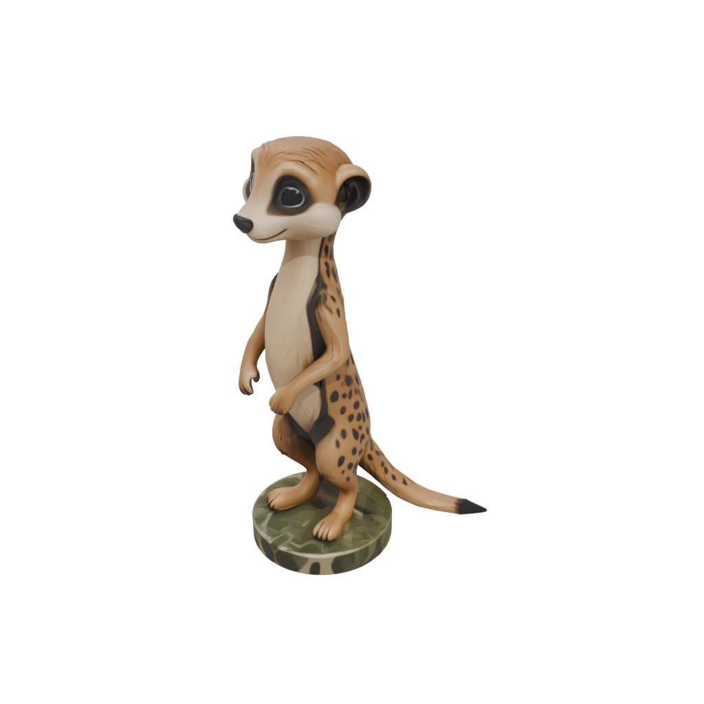 Camo Kawaii Flexi Meerkat