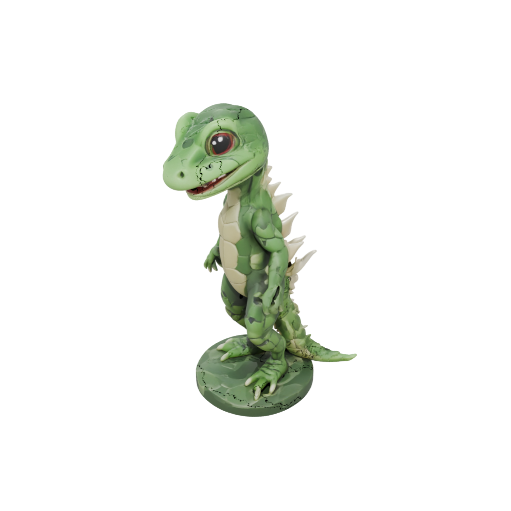 Camo Kawaii Flexi Newt