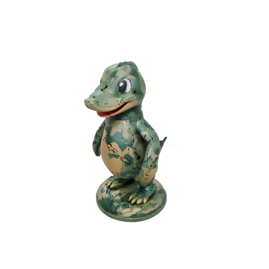 Camo Kawaii Flexi Platypus