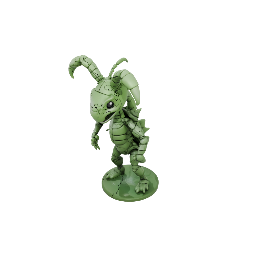Camo Kawaii Flexi Scorpion