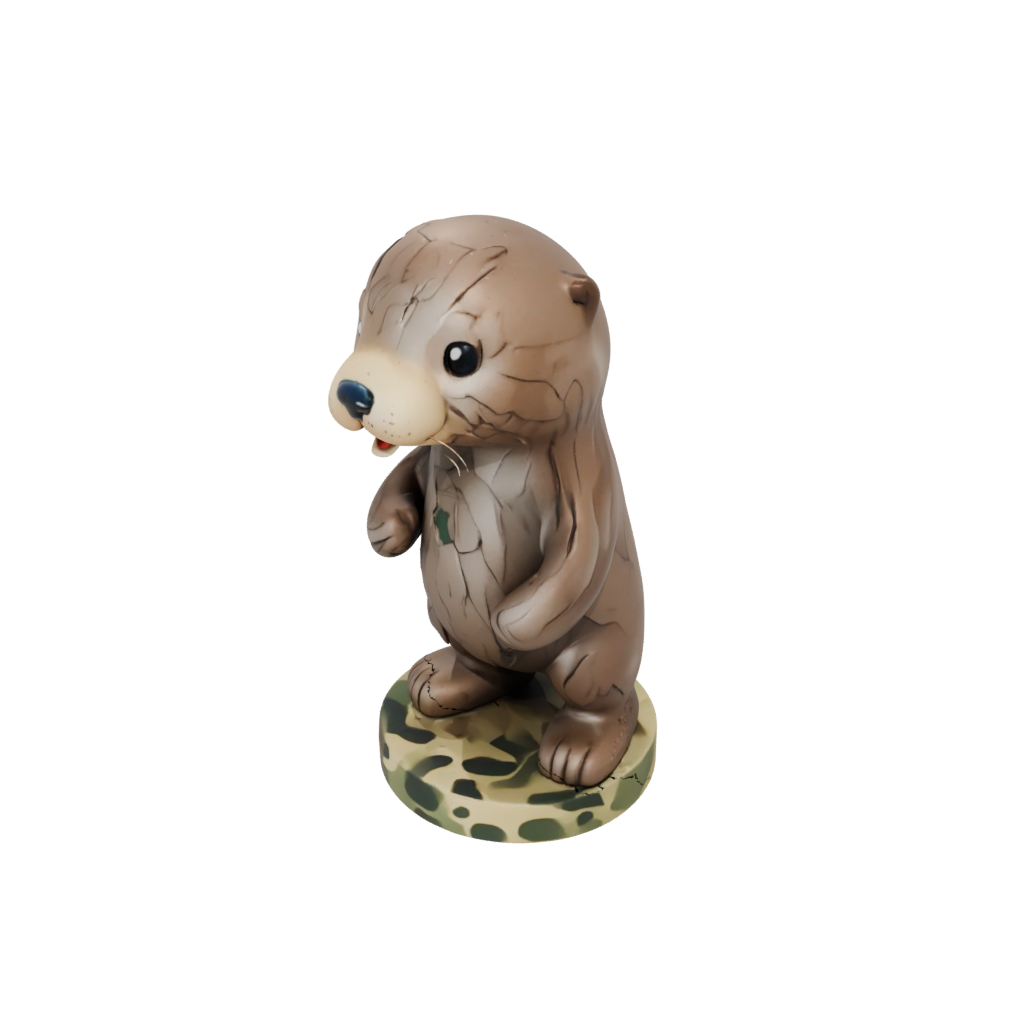Camo Kawaii Flexi Sea Otter