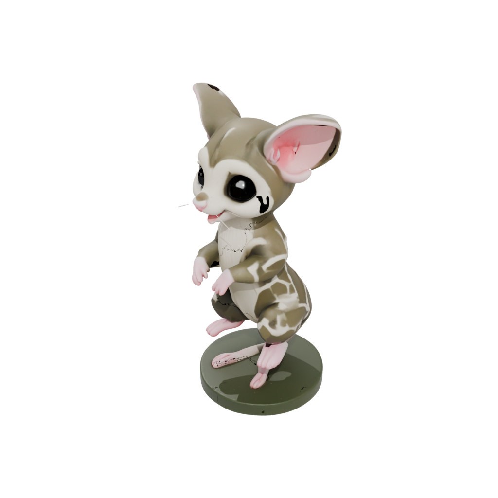 Camo Kawaii Flexi Sugar Glider